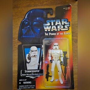 New 1995 Kenner Star Wars Power of the Force Stormtrooper NIB NEW IN BOX